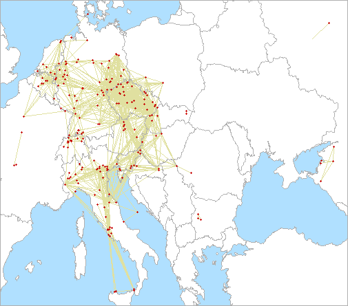 QSO map for 10 GHz