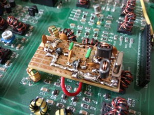 Upravený MF zosilňovač v QRP transceiveri