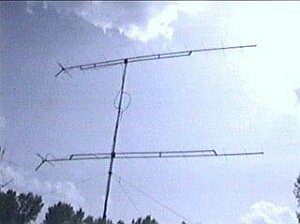 Anténa 2x16el. F9FT na 2m