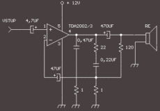 LF amplifier for radio stations