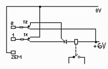 Hladinový spínač pre čerpadlo