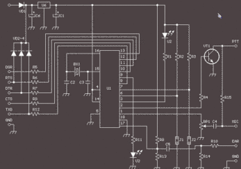 Upravený modem pre packet rádio a ďalšie digimódy