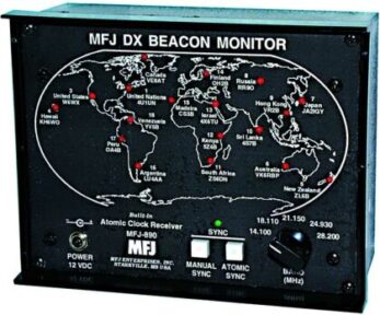 Priblíženie MFJ-890 “DX beacon monitor“