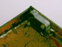 Location of the microswitch