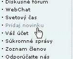 Rovnako sa táto možnosť dá vybrať v menu