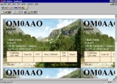 QSL Maker 2.2 – lístok na kolene
