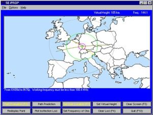 Zo spojenia JN65 - JO01 a vlastného štvorca KN09 vychádza poloha reflexného bodu tak, že nie je možné pracovať so stanicami na pevnine
