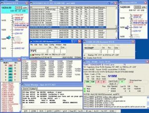 Príklad konfigurácie okien od N1MM