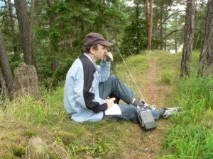 OM8MF pri vysielaní na portable
