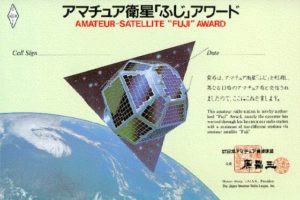 JARL Fuji Award vydávaný za spojenia cez FO-29