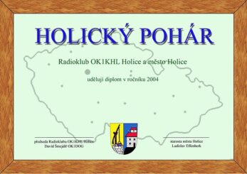 Podmienky závodu Holický pohár