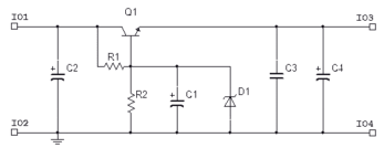 Jednoduchý stabilizátor bez integrovaného obvodu
