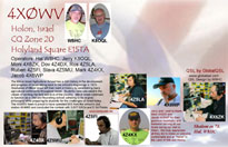 4X0WV Global QSL