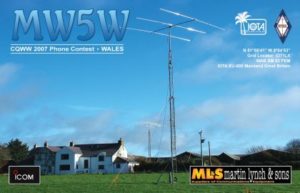 QSL lístok MW5W