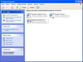 LAN sieť – prepojenie počítačov so zdieľaním internetu