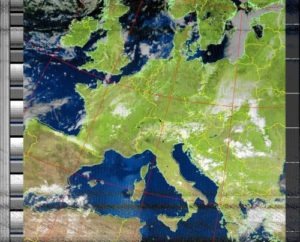 Príjem meteo snímkov