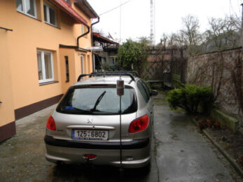 Mobilná anténa pro 80m pásmo