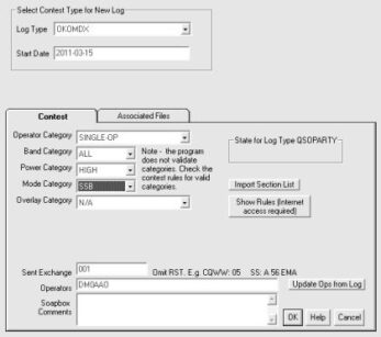 Konfigurácia N1MM pre SSB ligu