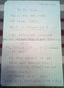 List od SQ9CAQ