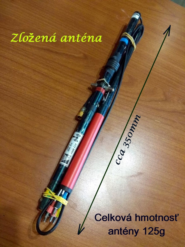 Zložená SOTA anténa