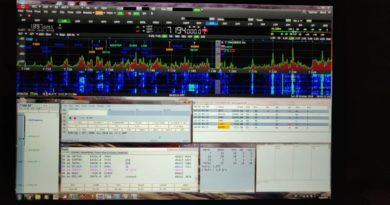 SDR spektrum 40m počas contestu