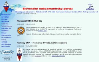 20 rokov www.hamradio.sk