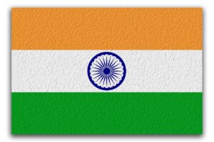 India - zástava