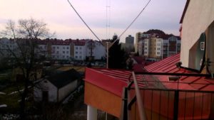 Antena M0PLK w wykonaniu SP8UFM