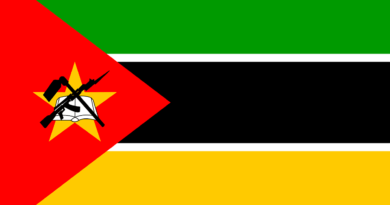Mozambik - zástava