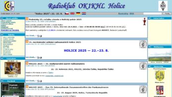 Klubové stránky OK1KHL dostali novú podobu