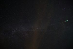 Ľudovo nazvaná padajúca hviezda - meteorit