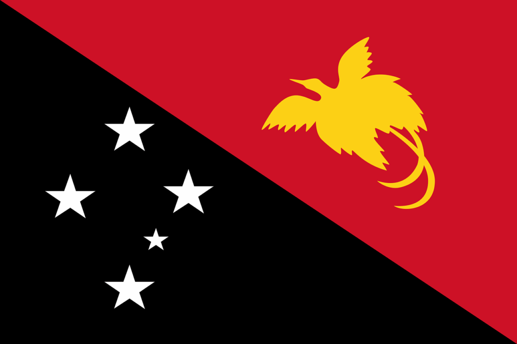 Papua-Nová Guinea zástava