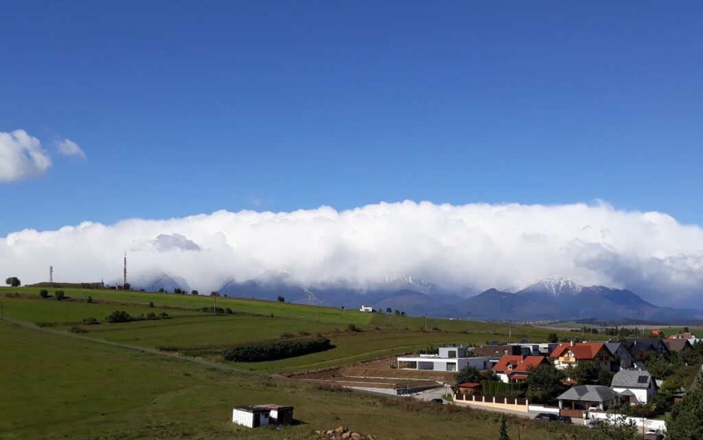 Vysoké Tatry z Kežmarku