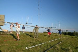 Príprava na VKV contest