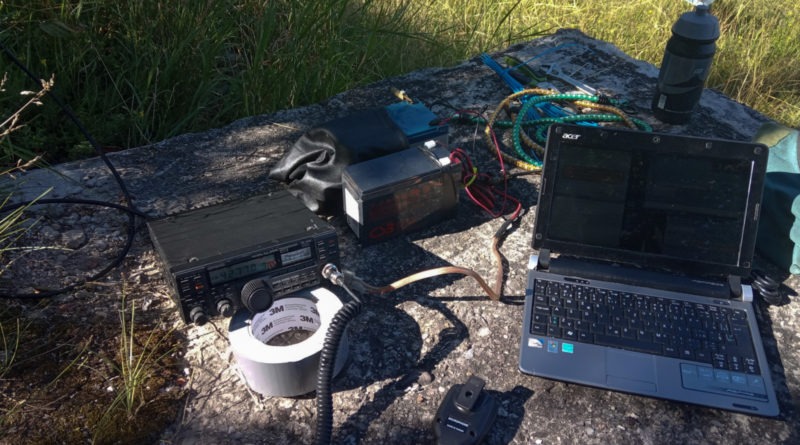 VKV QRP stanica v prírode
