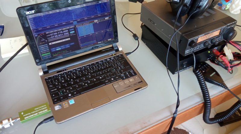 Jednoduchý setup pre QO-100 satelit