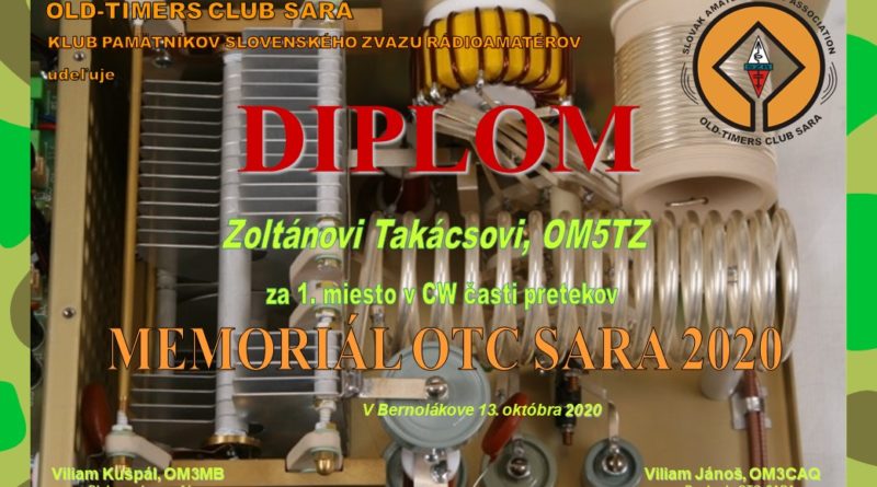 Diplom OM5TZ