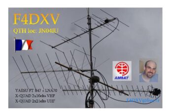 F4DXV satelitné rekordy