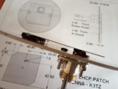 Patch anténa ako feed pre QO-100 satelit