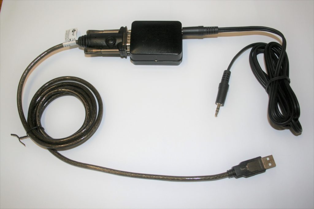 A view of the CW traffic setup from a PC