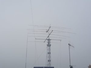 Anténny stožiar na KV