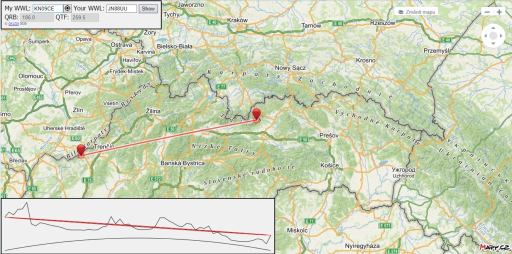 QRB locator map