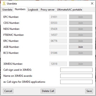 UltimateAAC - záložka Numbers (Obrázok 3)