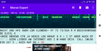 Ako na preklad morzeovky? Morse Expert – aplikácia pre Android