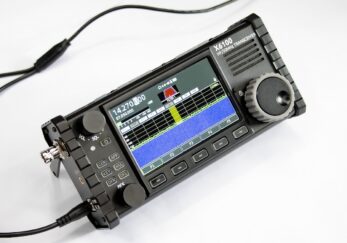 Xiegu X6100 SDR KV trasnceiver v prevádzke