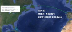 AO-27 rekord EB1AO s AA8CH