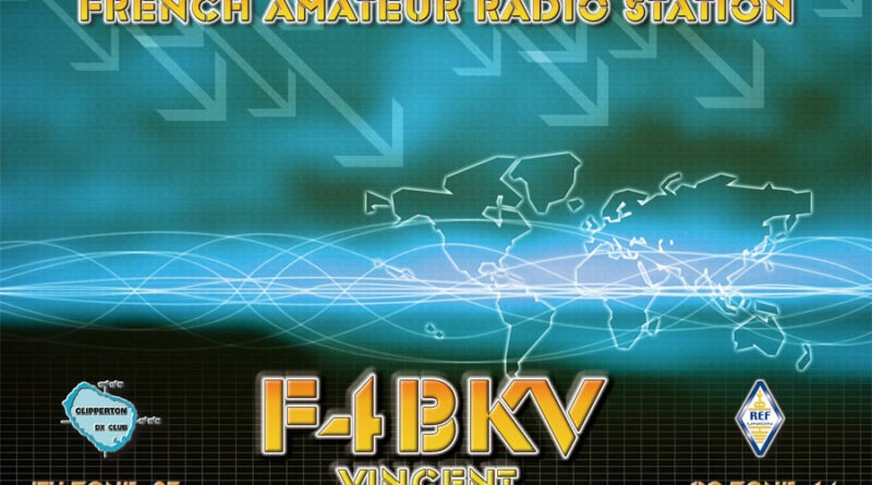 F4BKV QSL lístok