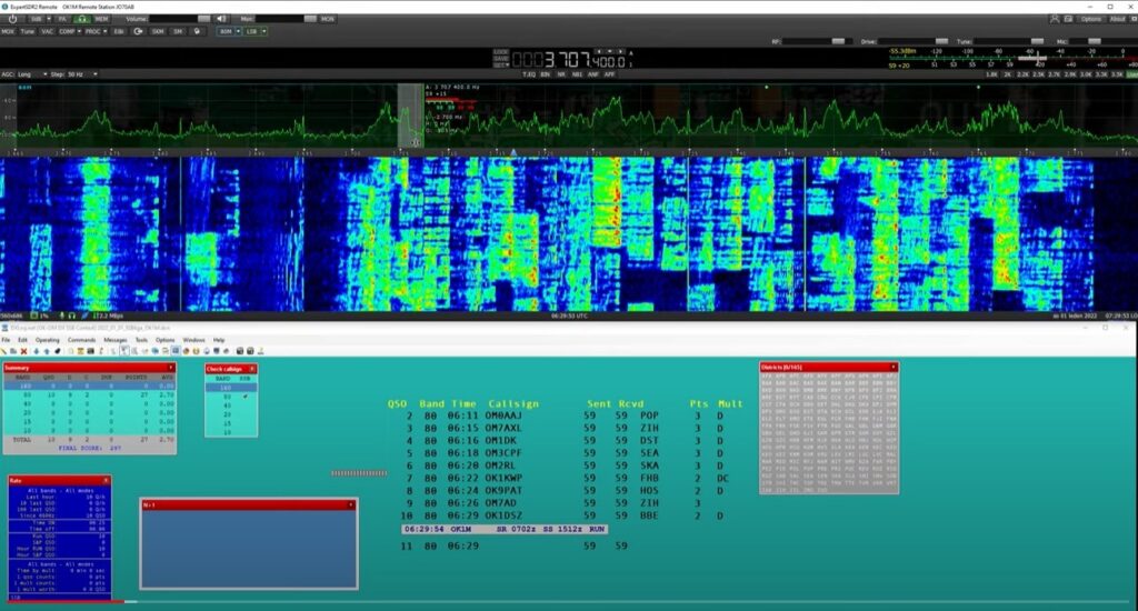 SSB Liga na SDR u OK1M