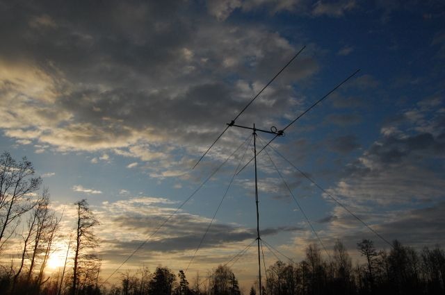 Smerová anténa na KV