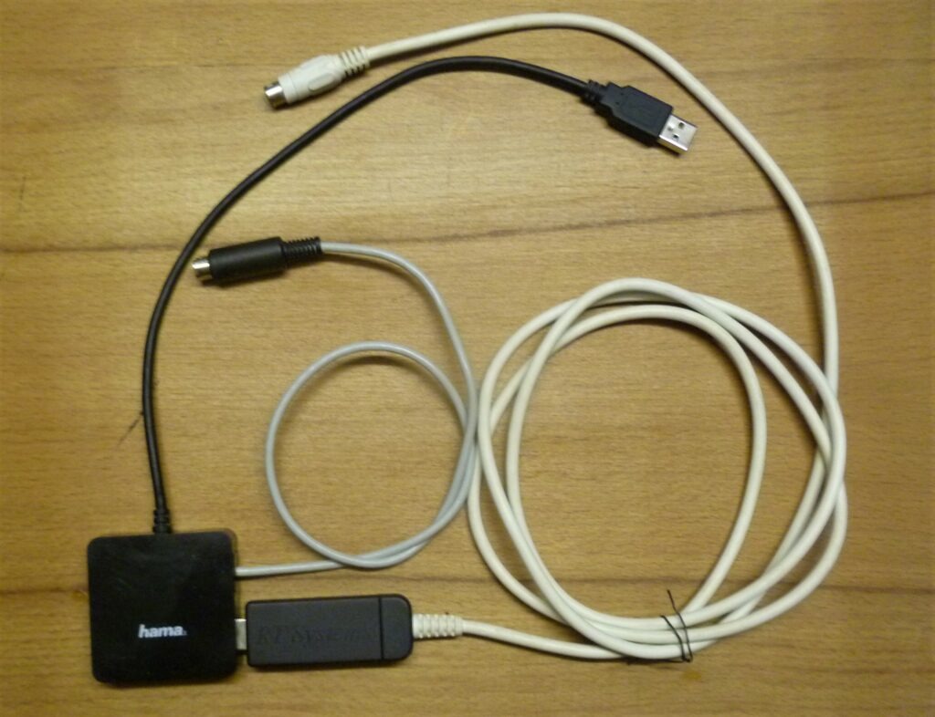 Bild 5 Fertige Schnittstelle mit angeschlossenem CAT-Kabel